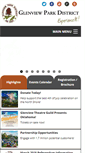 Mobile Screenshot of glenviewparks.net